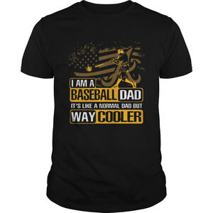 Alabama Crimson Tide I Am A Baseball Dad Way Cooler Shirt